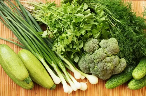 Verduras crucíferas.