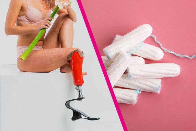 Amputan la pierna de una modelo por culpa de un tampón