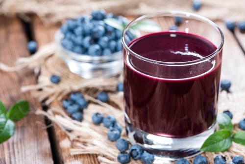 Jugo de arándanos para destapar las arterias de forma natural