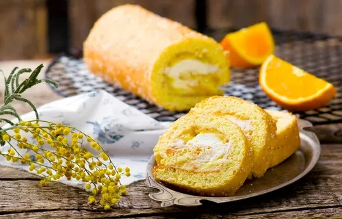 brazo gitano de naranja