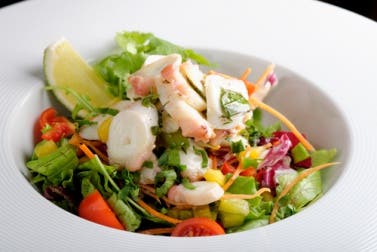 Ensalada de pulpo y apio
