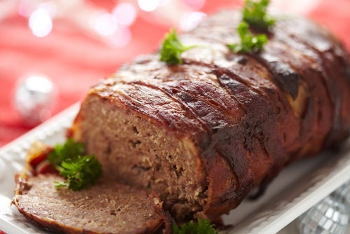 Pastel de carne con especias