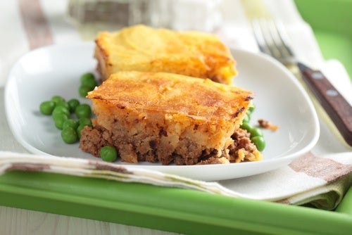 Pastel de carne estilo italiano