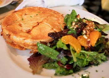 Pastel de pollo americano