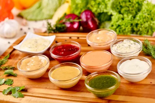 salsas para ensaladas
