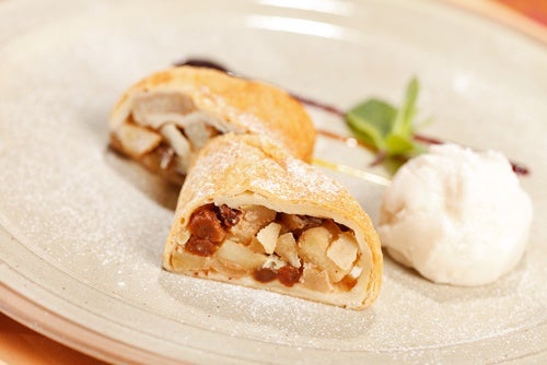 Strudel de manzana o Apfelstrudel