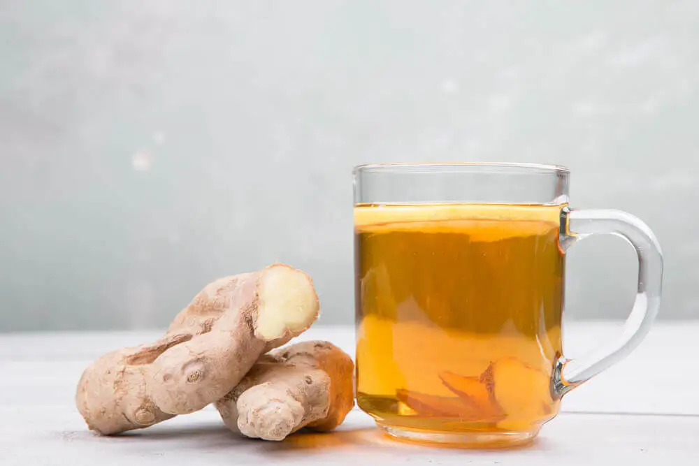 Té, una de las formas de usar jengibre