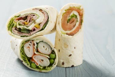 Wrap de cangrejo