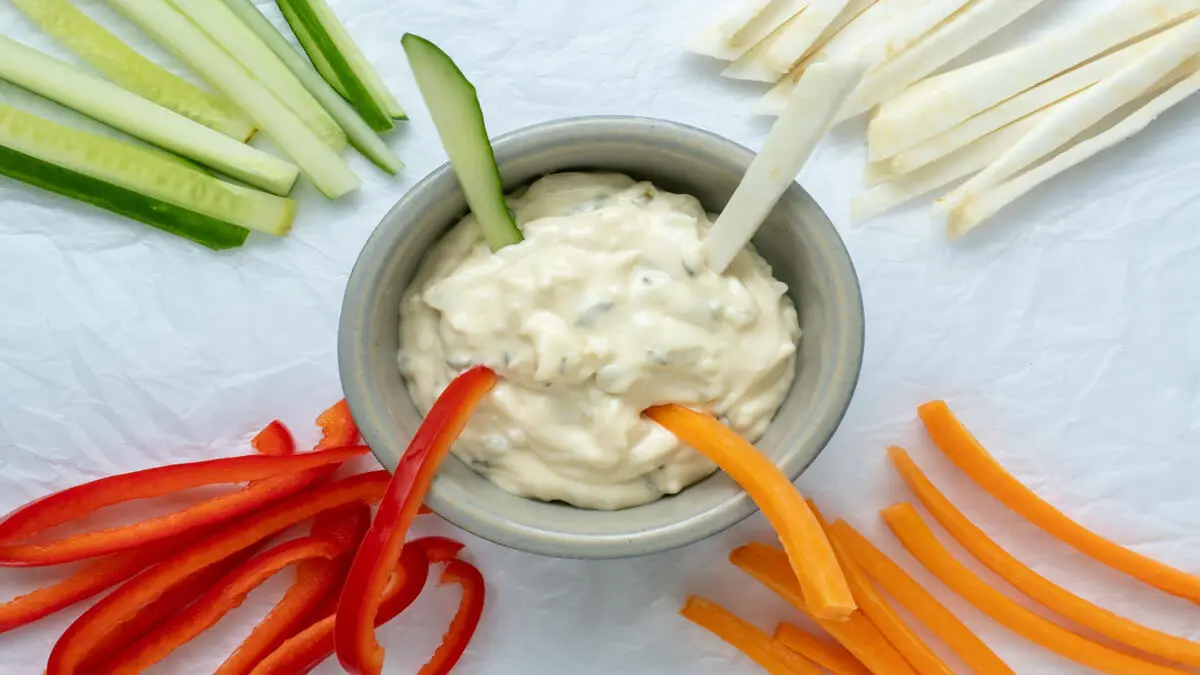 Salsa ranchera con vegetales.