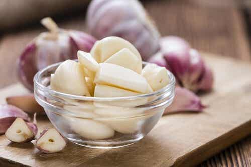 Dientes de ajo para reducir el colesterol