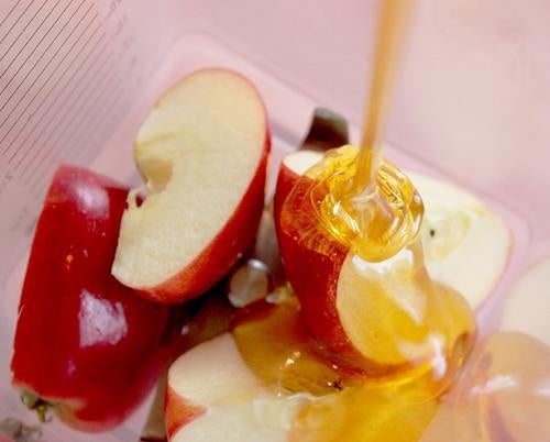 Manzana y miel.