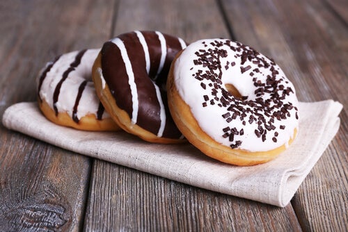 Receta de donuts de chocolate blanco