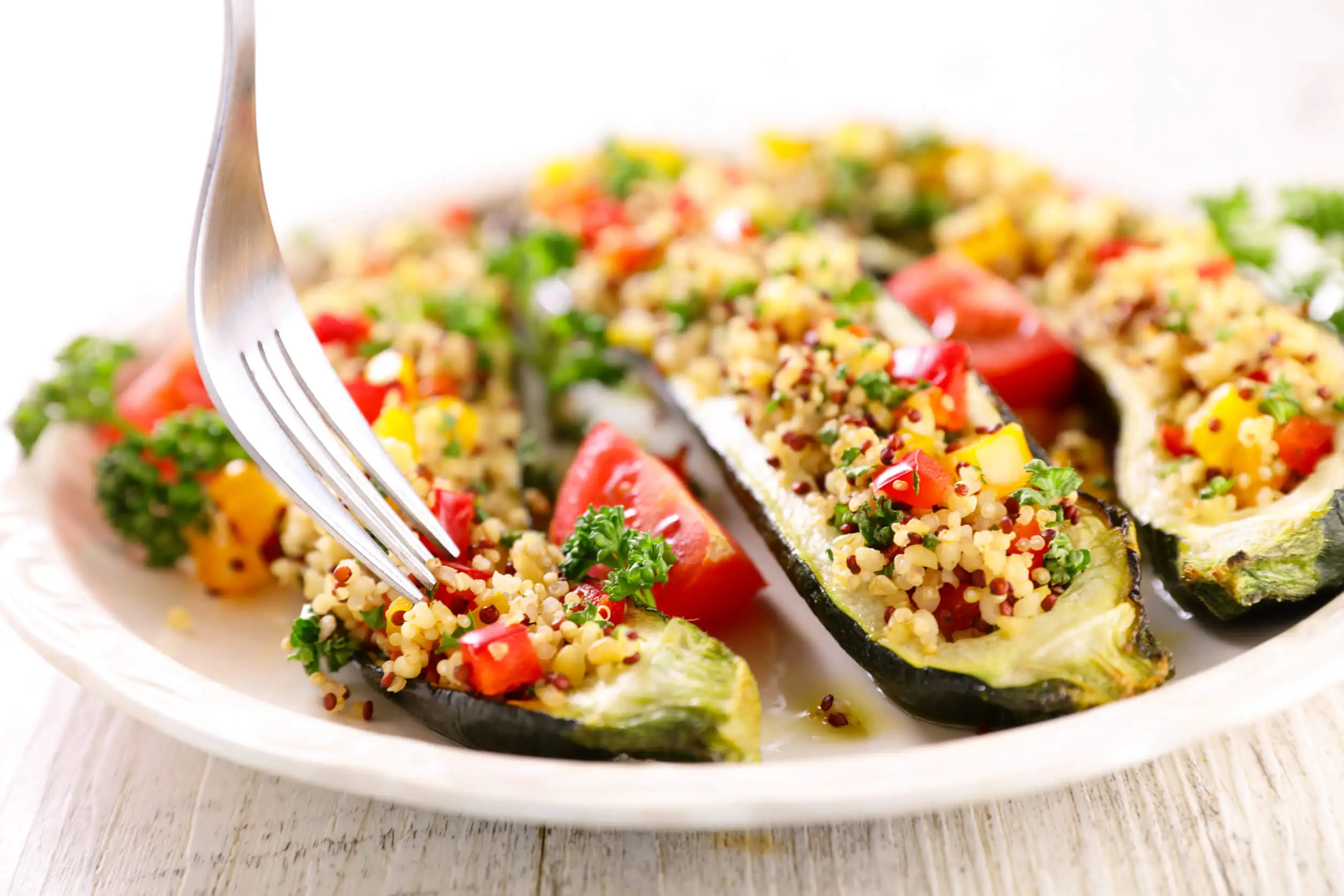Quinoa con calabacín