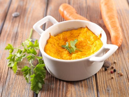 Flan de zanahoria