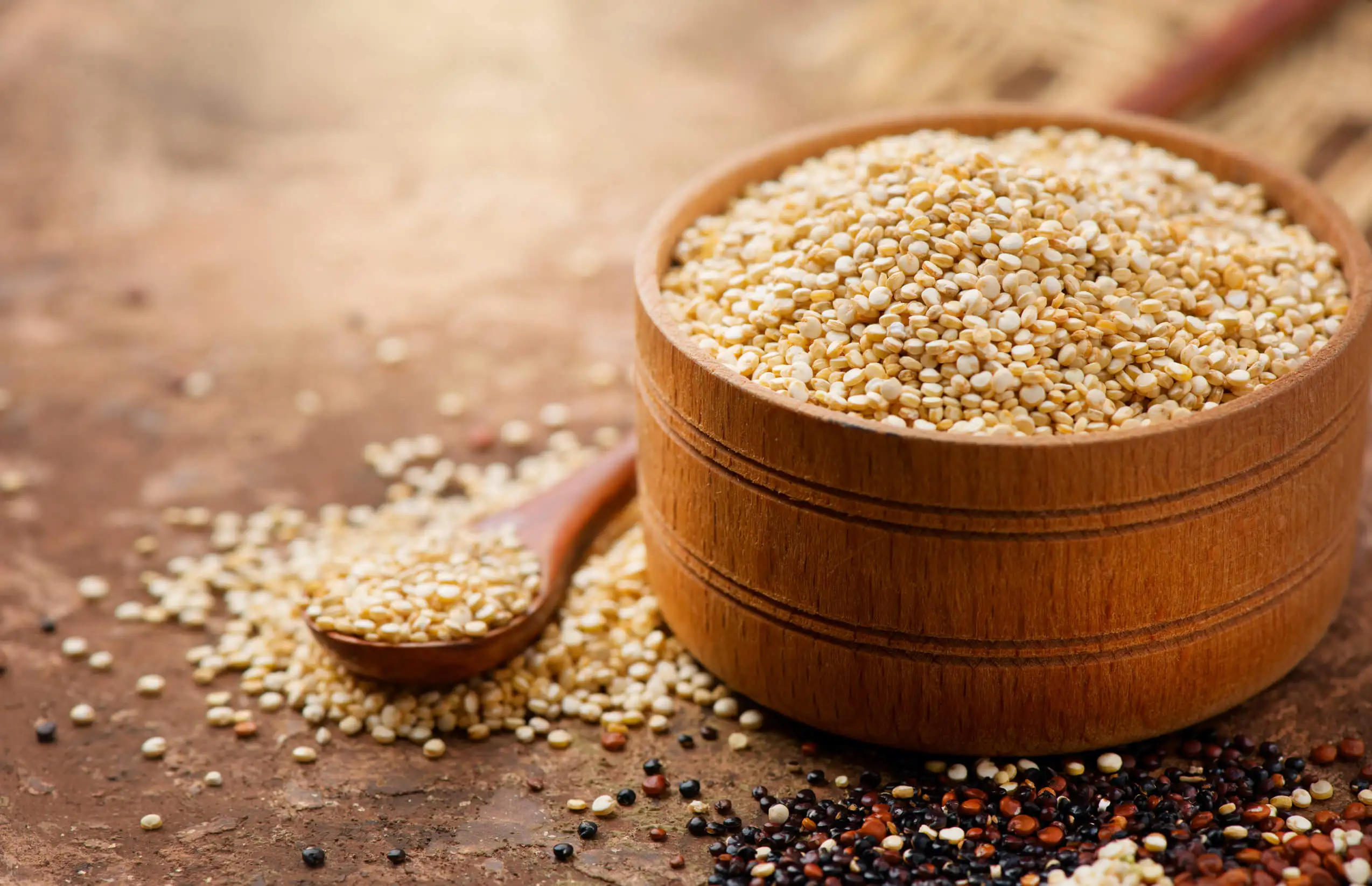 Quinoa es un pseudocereal.