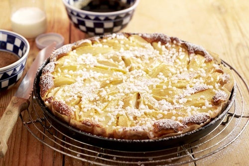Tarta de peras