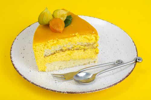 La tarta de mousse de naranja: exquisitez cítrica.