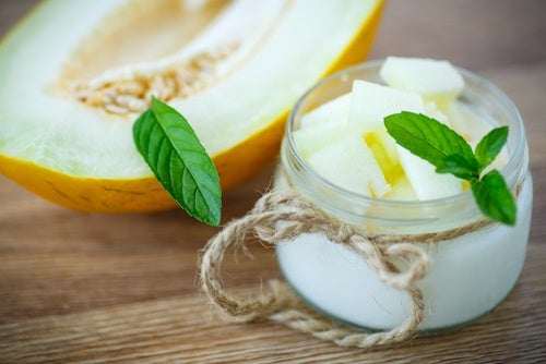 Tiramisú al melón