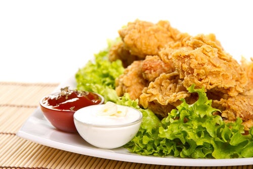 Crispy cheddar chicken