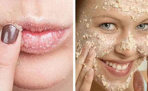 Cómo elaborar un exfoliante natural para el rostro y los labios
