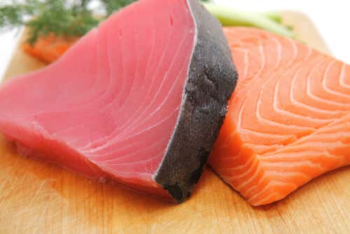 El filete de pescado como el salmón tiene grandes propiedades nutricionales