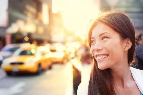 Mujer feliz