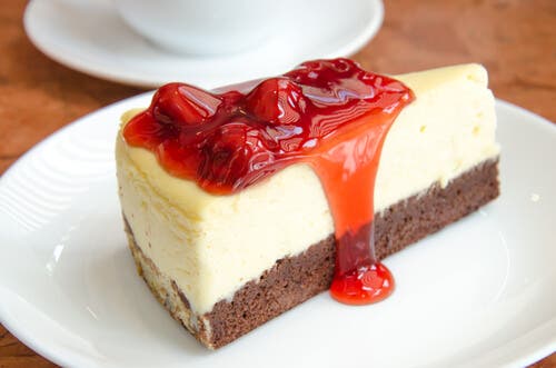cheesecake de cereza