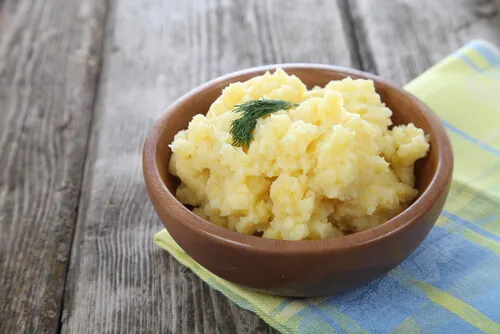 Puré de patatas casero