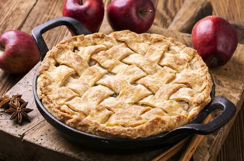 Tarta de manzana: repostería vegana