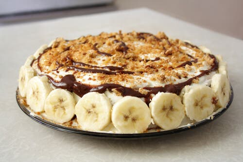Deliciosa receta de torta de plátano