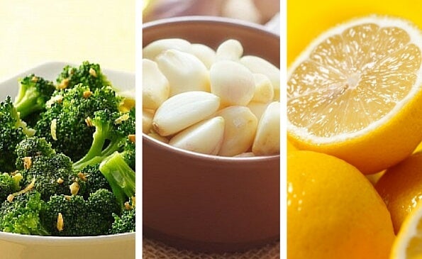Brócoli, limón y ajo para cuidar de tu peso y tu salud