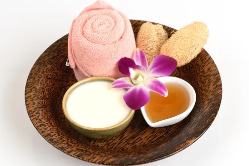 Mascarilla de aspirina y yogur