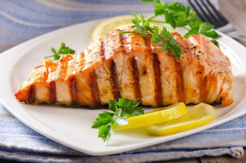 Salmón representando cómo conseguir sensación de felicidad