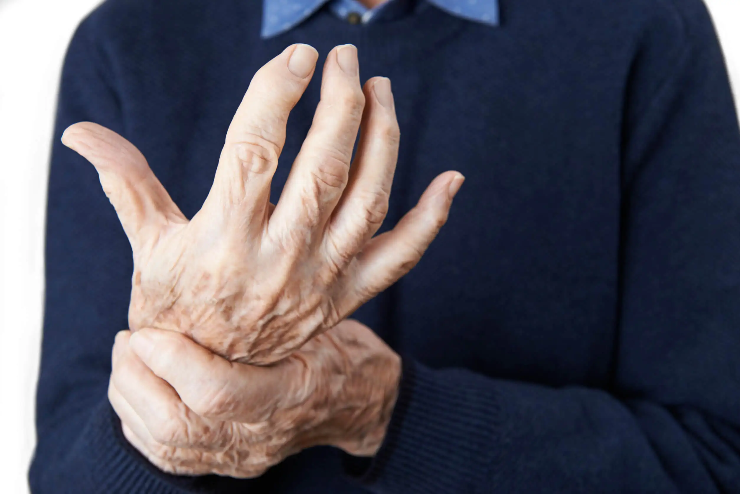 Goldrute - Person mit Arthritis.