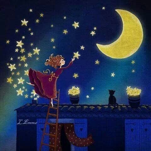noche con estrellas