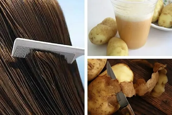 ¿Sabías que el agua de cáscaras de papa te puede ayudar a fortalecer el cabello?