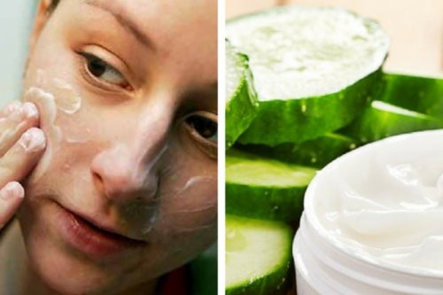 Cómo preparar una crema limpiadora de pepino
