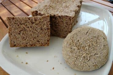 Pan sin gluten de trigo sarraceno y arroz