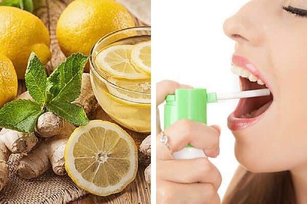 Prepara un espray natural para las molestias de la garganta