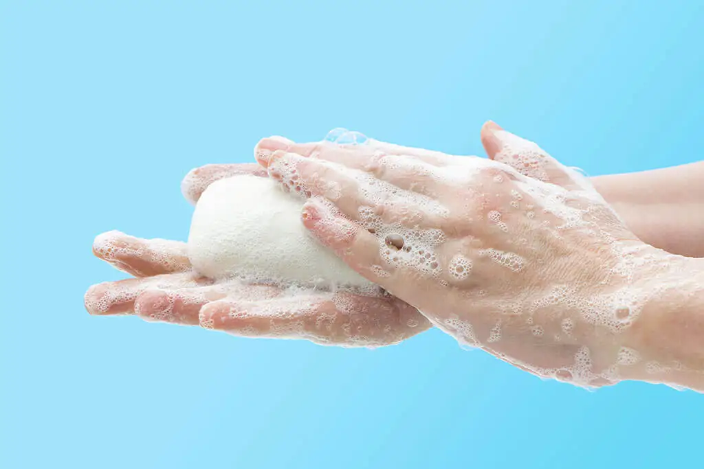 Lavarse las manos correctamente.