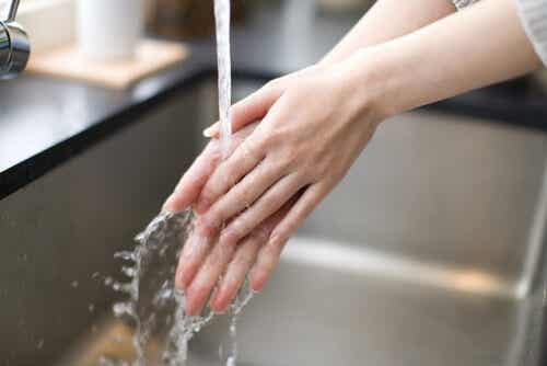 lavate las manos