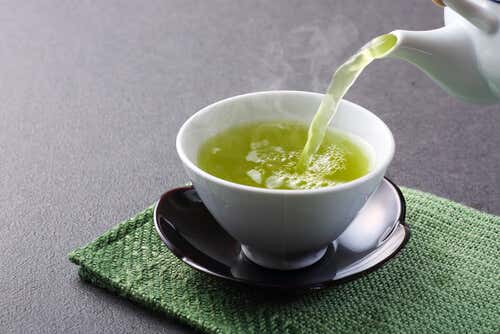remedio matinal de té verde