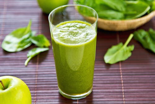 Licuado de acelga