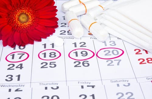 Calendiario menstrual