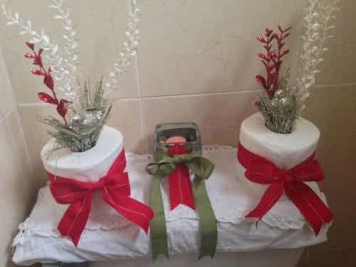 decoracion-navideña-en-el-baño