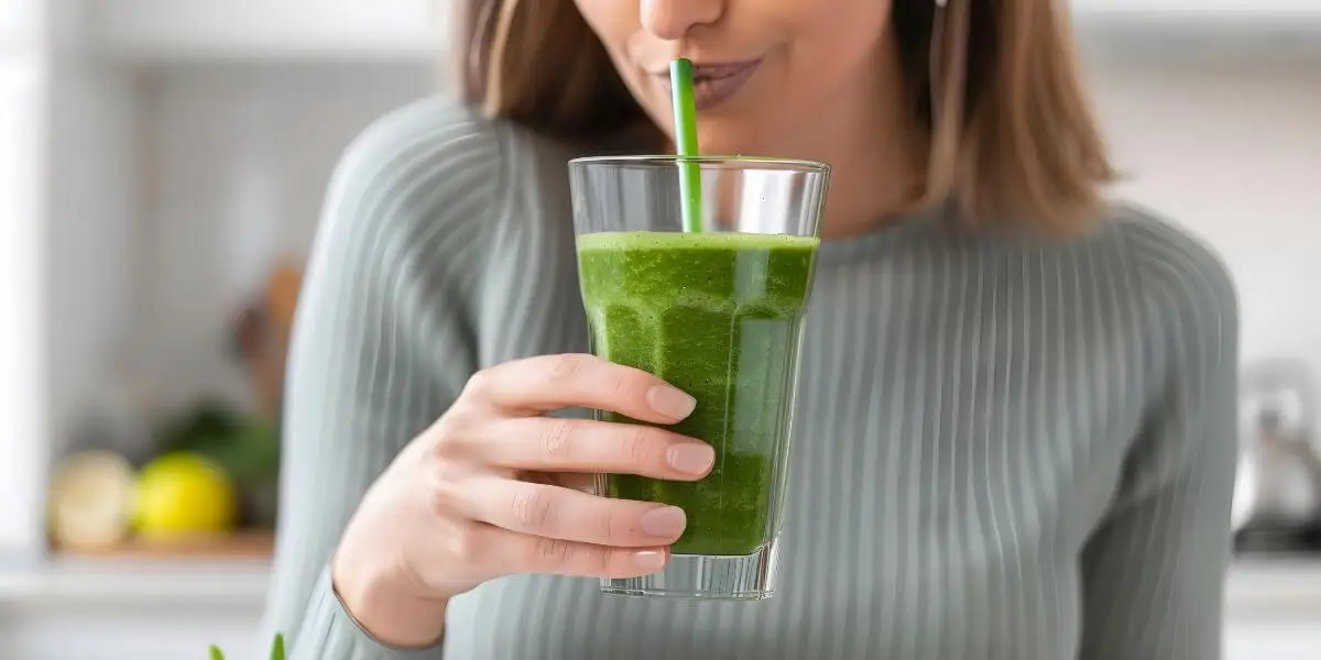 licuado verde para aumentar la energía