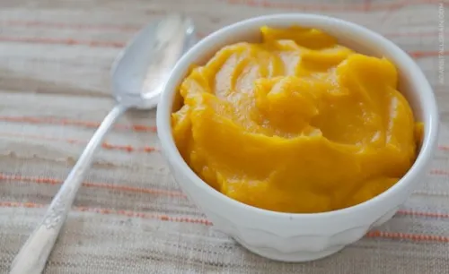 Abendessen um in Form zu bleiben - Püree