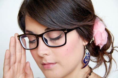 quitar las gafas