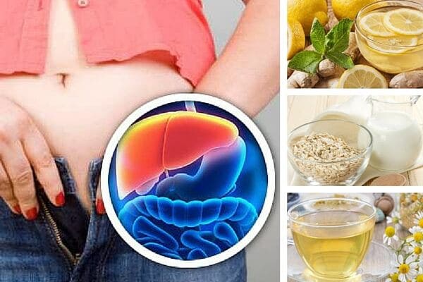 Bebidas nocturnas para desintoxicar hígado y perder peso