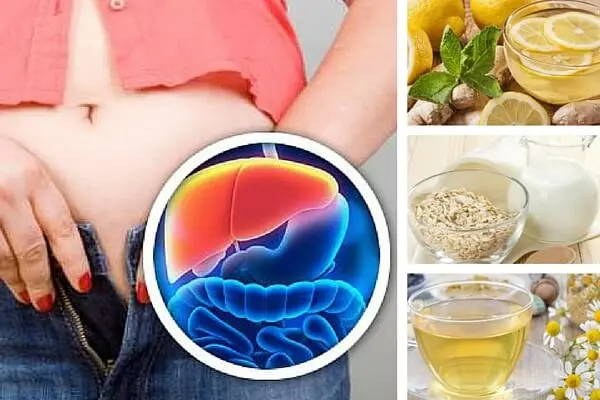 Bebidas nocturnas para desintoxicar hígado y perder peso